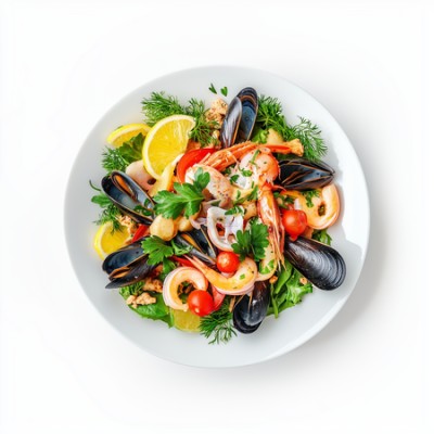 Фирменное блюдо Морской гриль прованс - купить в Асиялане